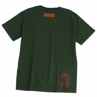 ルイヴィトン(LOUIS VUITTON)の極美品 ルイヴィトン LOUIS VUITTON Tシャツ カットソー 22SS 半袖 ショートスリーブ インサイドアウト トップス メンズ M カーキグリーン(Tシャツ/カットソー(半袖/袖なし))