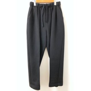 FACETASM ファセッタズム COMPRESSED WOOL PANTS ウールパンツ ブラック