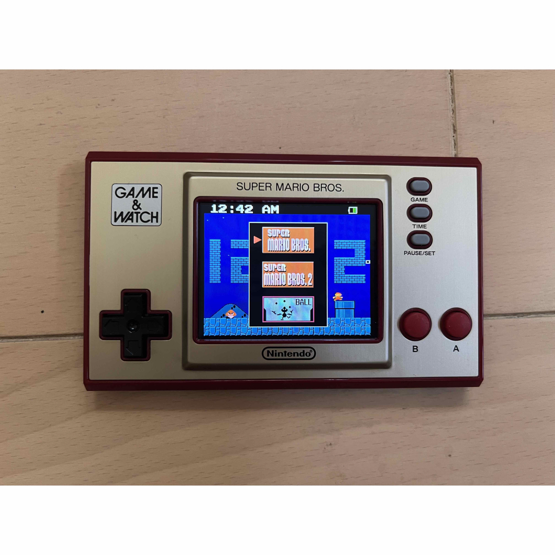 任天堂(ニンテンドウ)のGAME&WATCH スーパーマリオブラザーズ エンタメ/ホビーのゲームソフト/ゲーム機本体(携帯用ゲーム機本体)の商品写真