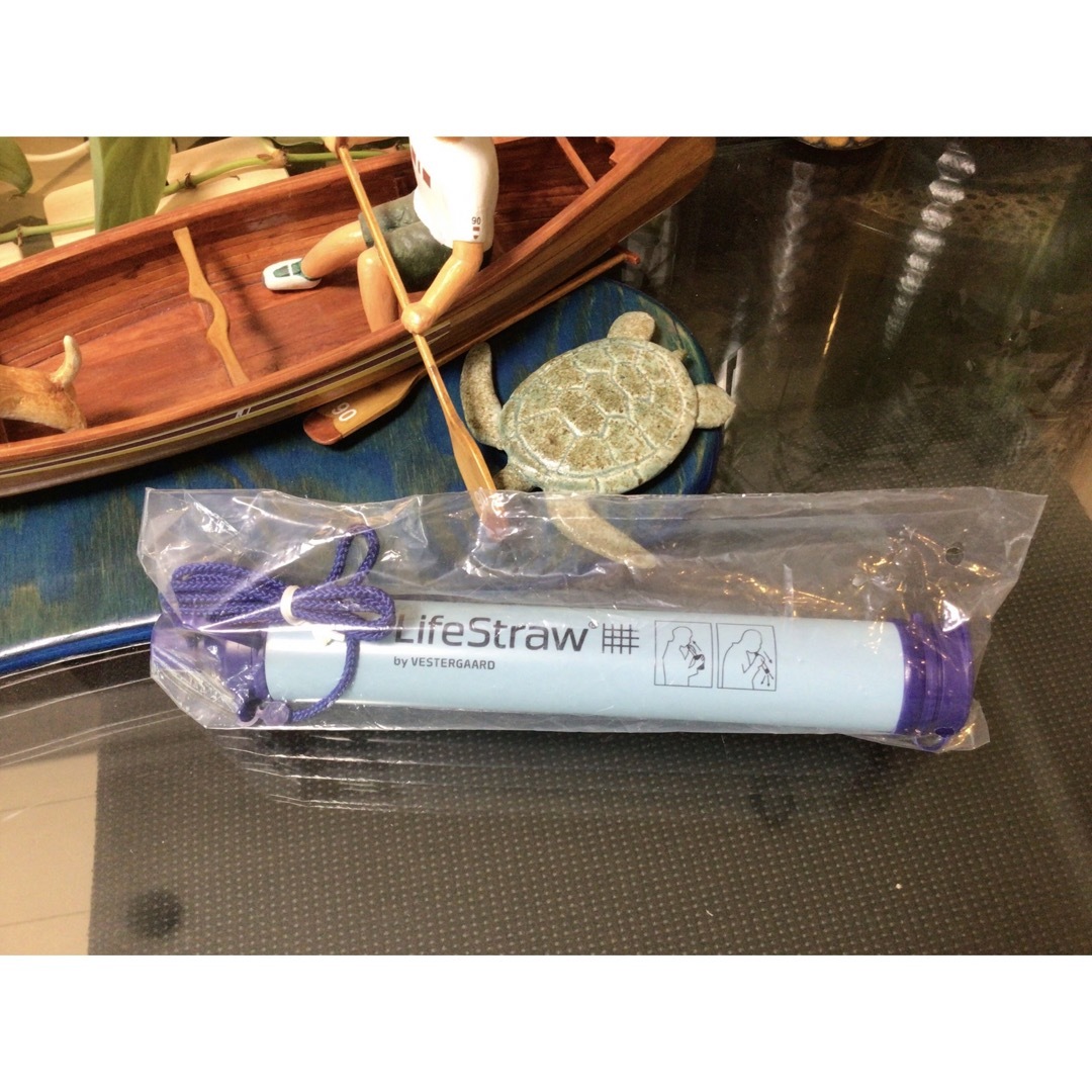 LifeStraw(ライフストロー) 携帯用 浄水器 1000リットル浄化可能  スポーツ/アウトドアのアウトドア(その他)の商品写真