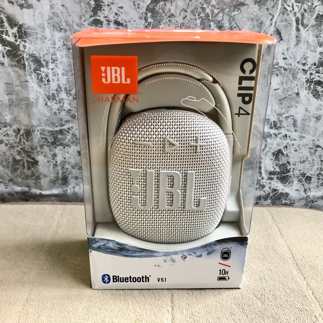 白】JBL CLIP 4 クリップ Bluetoothスピーカー ホワイトの通販 by ぷー ...