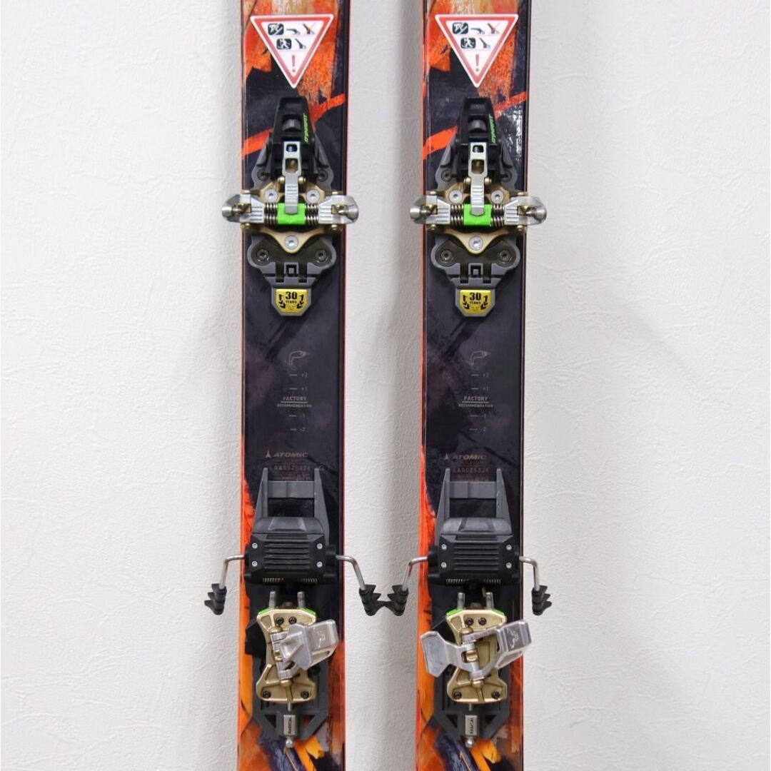 ATOMIC - 美品 アトミック ATOMIC 山スキー BACKLAND DESCENDER ATOMIC - 美品 アトミック ATOMIC 山スキー BACKLAND DESCENDER