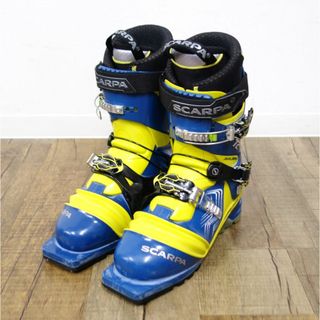 スカルパ(SCARPA)のスカルパ SCARPA テレマーク スキー ブーツ T2 eco 26.5cm 3バックル 75ｍｍ バックカントリー 雪山 冬山 登山 アウトドア(ブーツ)