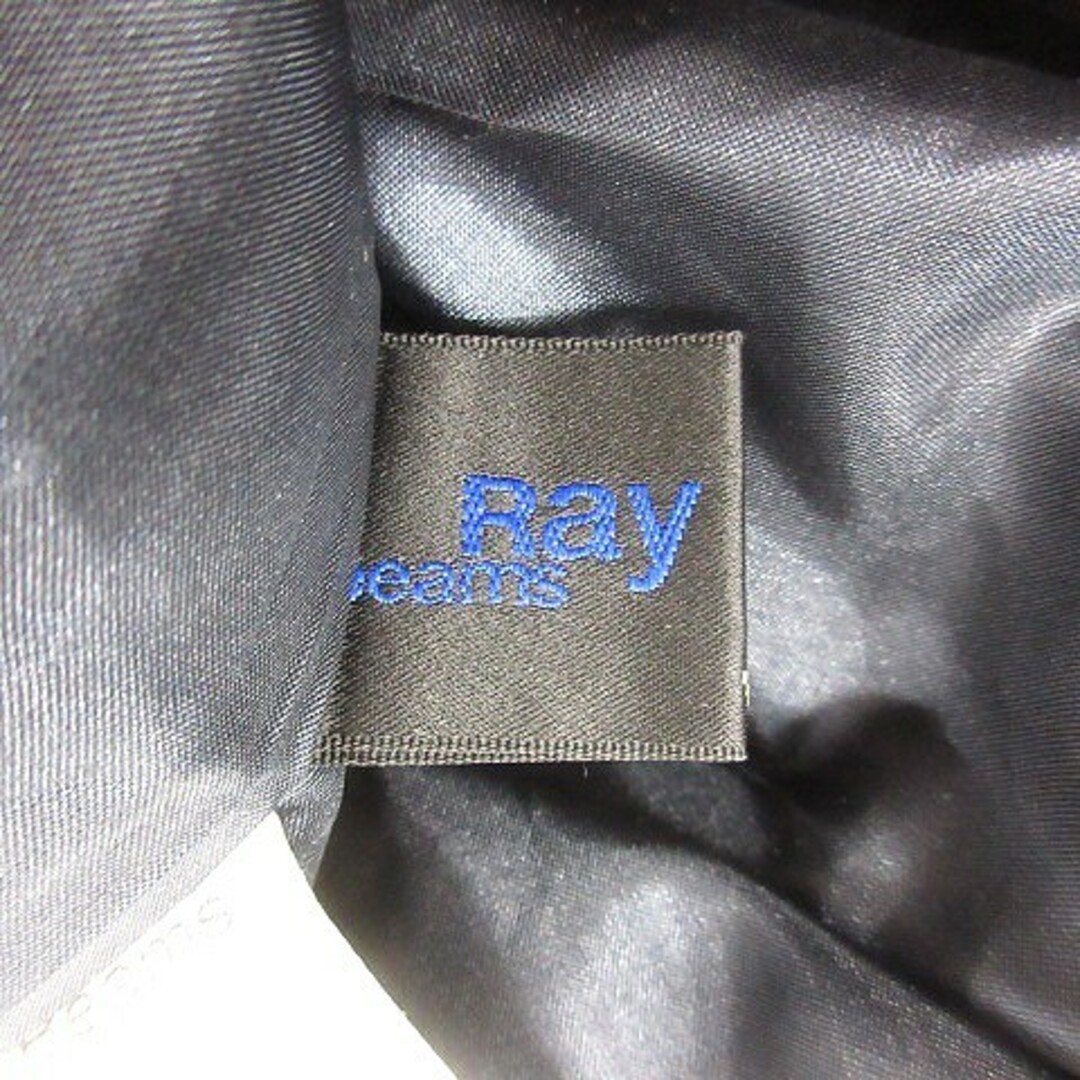 Ray BEAMS(レイビームス)のレイビームス Ray Beams ワンピース ミニ 半袖 フリル 紺 ネイビー レディースのワンピース(ミニワンピース)の商品写真