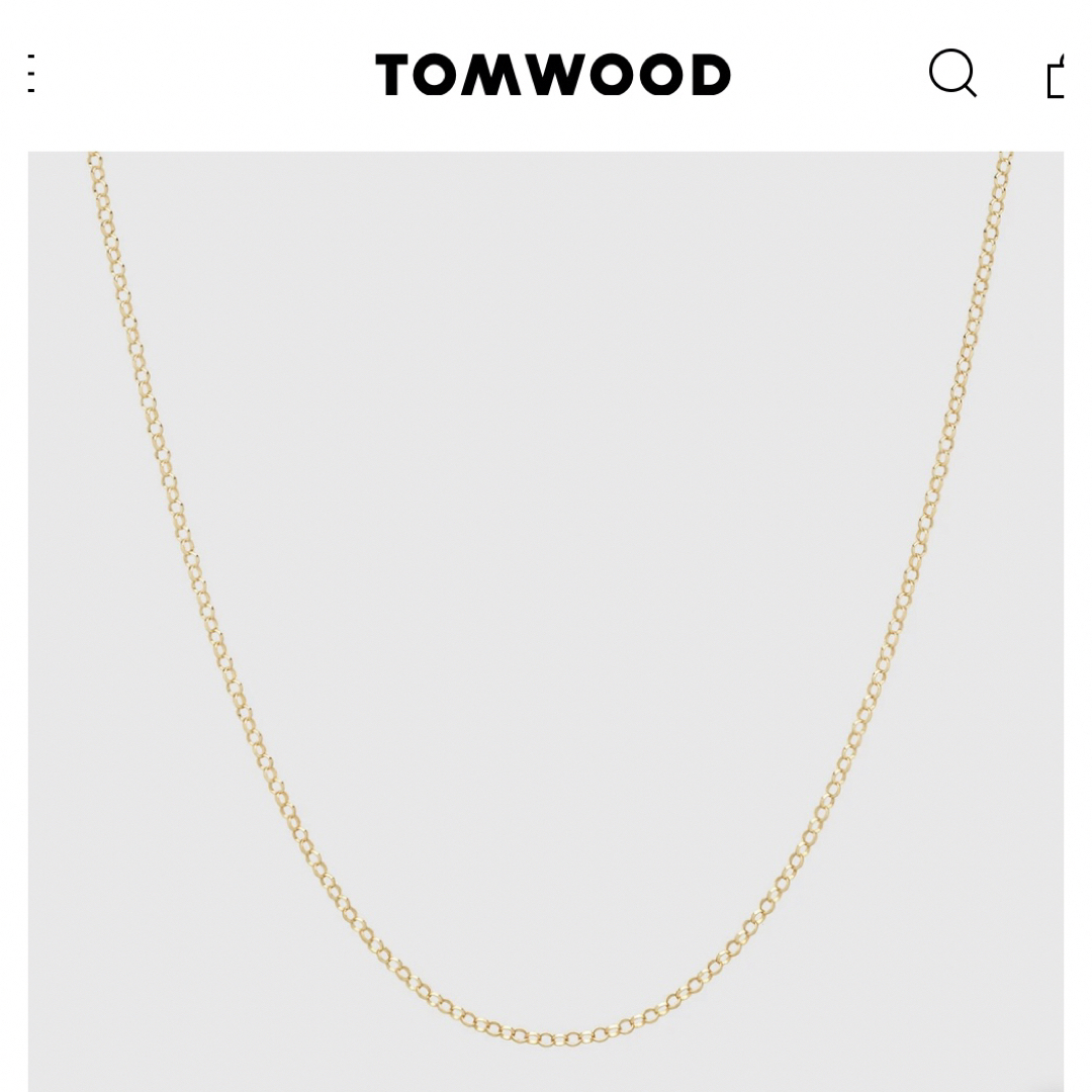 TOM WOOD - 新品 TOMWOOD トムウッドRolo Chain ロロチェーン