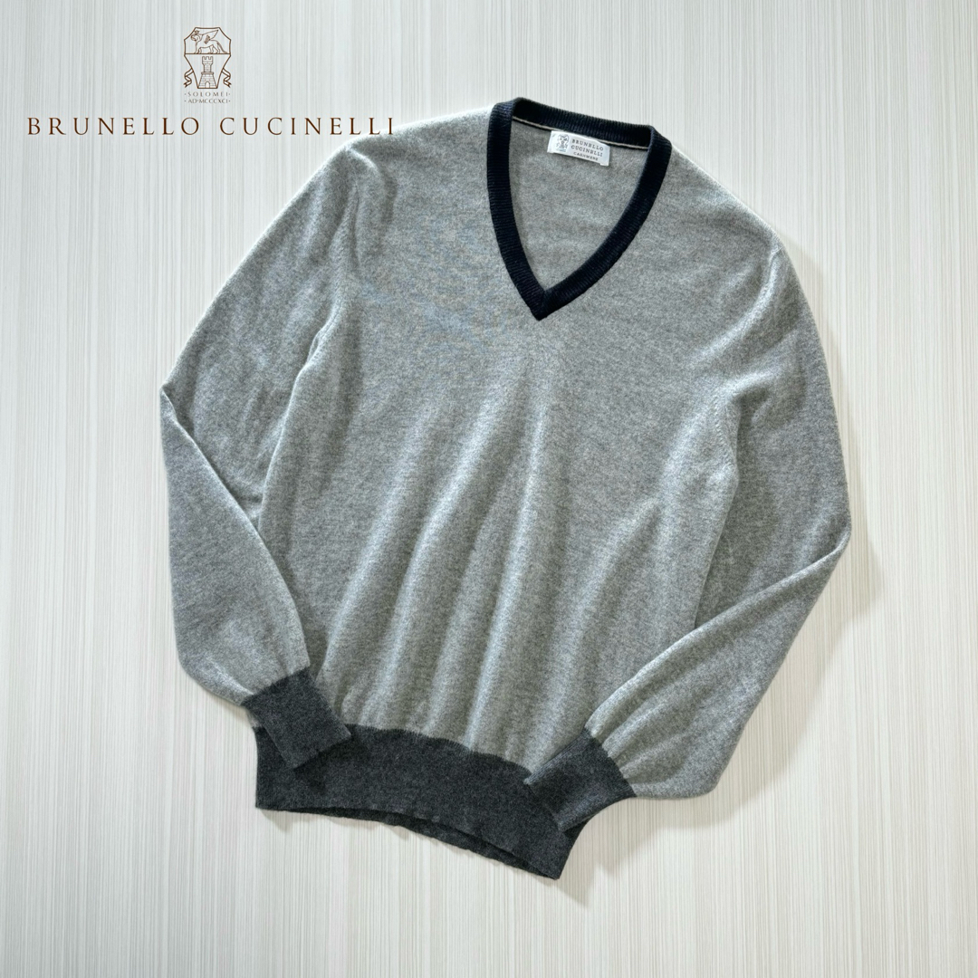 ブルネロクチネリ BRUNELLO CUCINELLI カシミヤ100%セーター