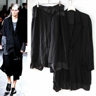 ヨウジヤマモトプールオム(Yohji Yamamoto POUR HOMME)の14SS Yohji Yamamoto Pour homme セットアップ(セットアップ)