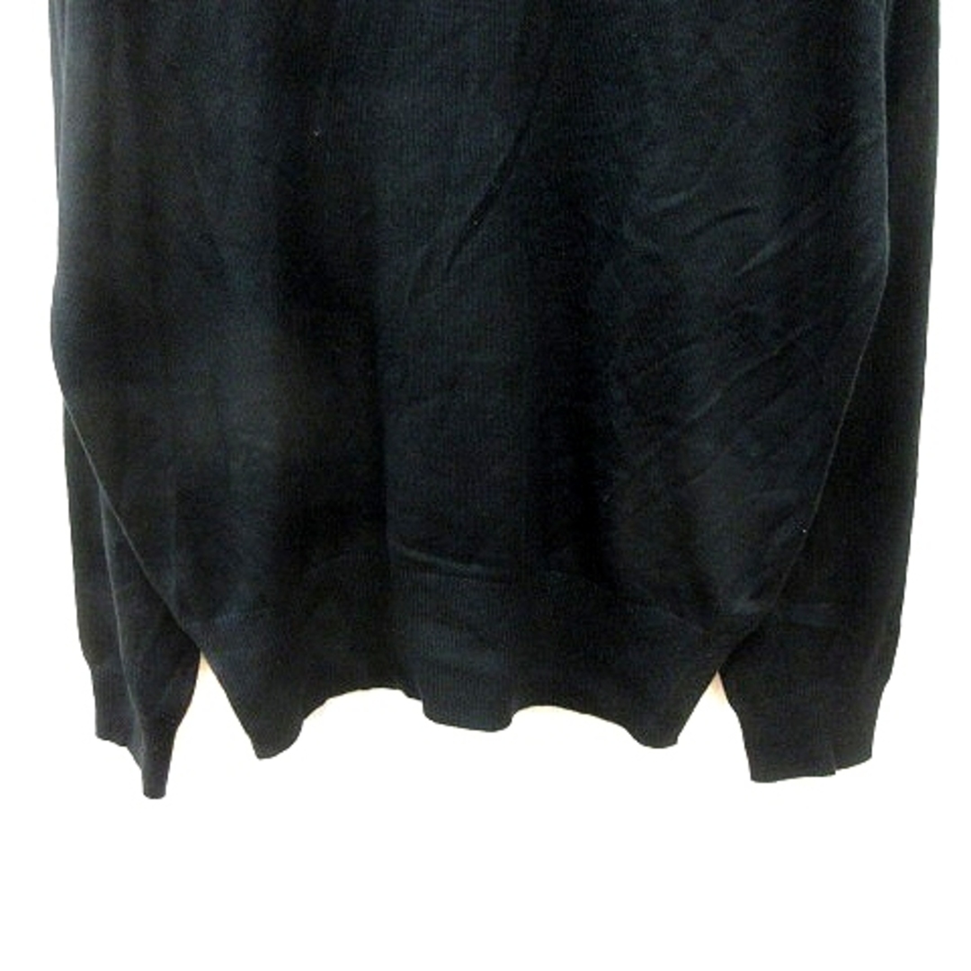 ViS(ヴィス)のビス ViS ニット カットソー Vネック 長袖 L 黒 ブラック /MN レディースのトップス(ニット/セーター)の商品写真