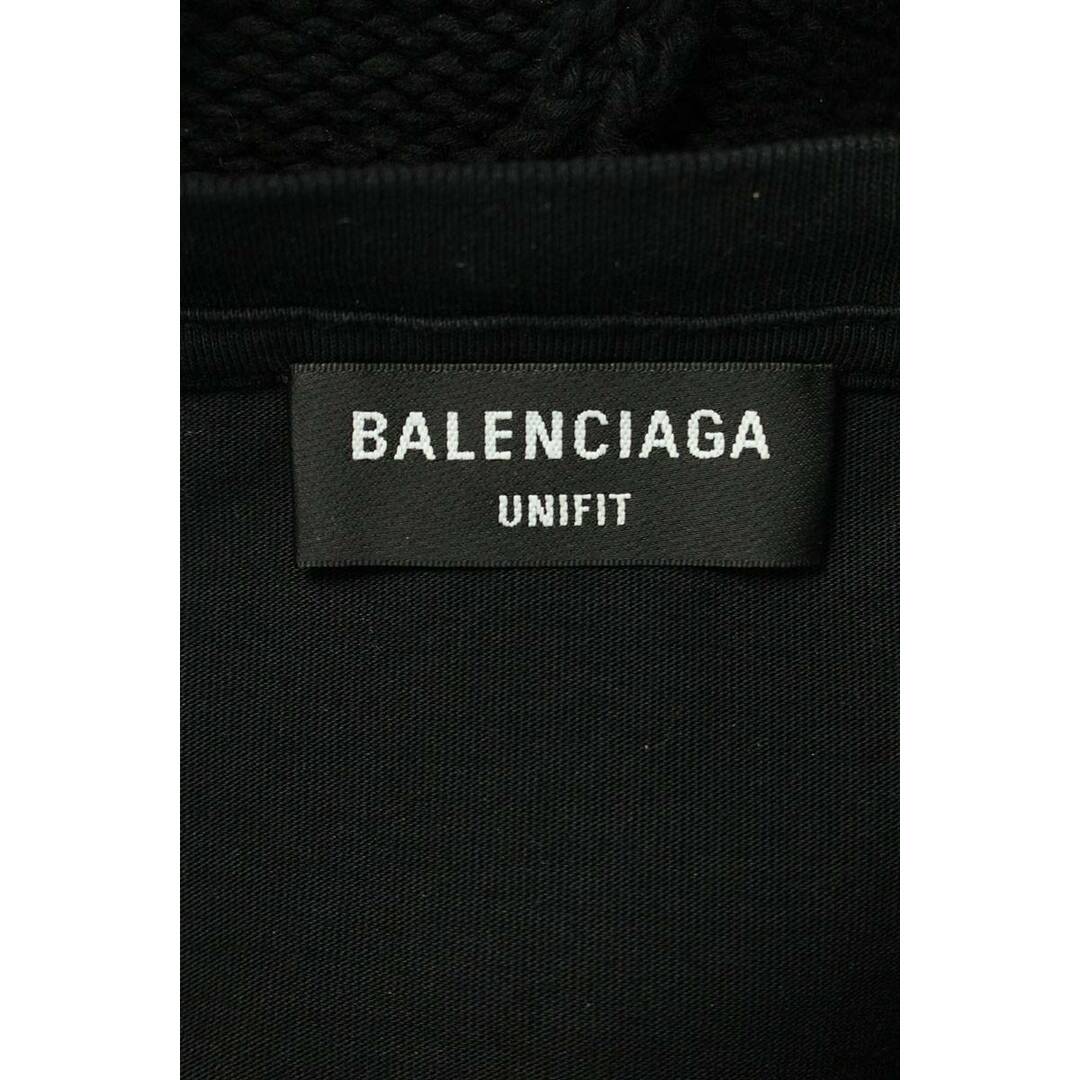 Balenciaga - バレンシアガ 21AW 662718 T3212 キャンペーンロゴ ... バレンシアガ 21AW 662718 T3212 キャンペーンロゴデストロイ加工レイヤードパーカー メンズ XS