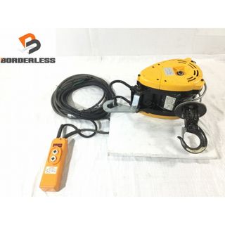 リョービ(RYOBI)の☆中古品☆RYOBI リョービ 100V 電動ウインチ WI-125 荷重130kg 電動ウィンチ 荷揚げ機 79189(工具)