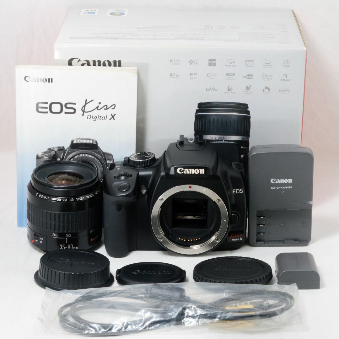 Canon - ☆初心者おススメ☆Canon キャノン EOS Kiss Digital Xの通販