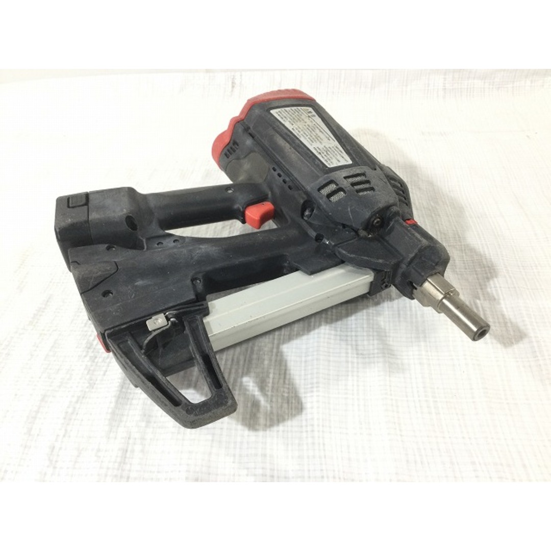 Makita(マキタ)の☆中古品☆MAX マックス ガスネイラ GS-725C バッテリー1個(6V 1.5Ah) 充電器 ケース付 ガス銃 鋲打ち機 79354 自動車/バイクのバイク(工具)の商品写真