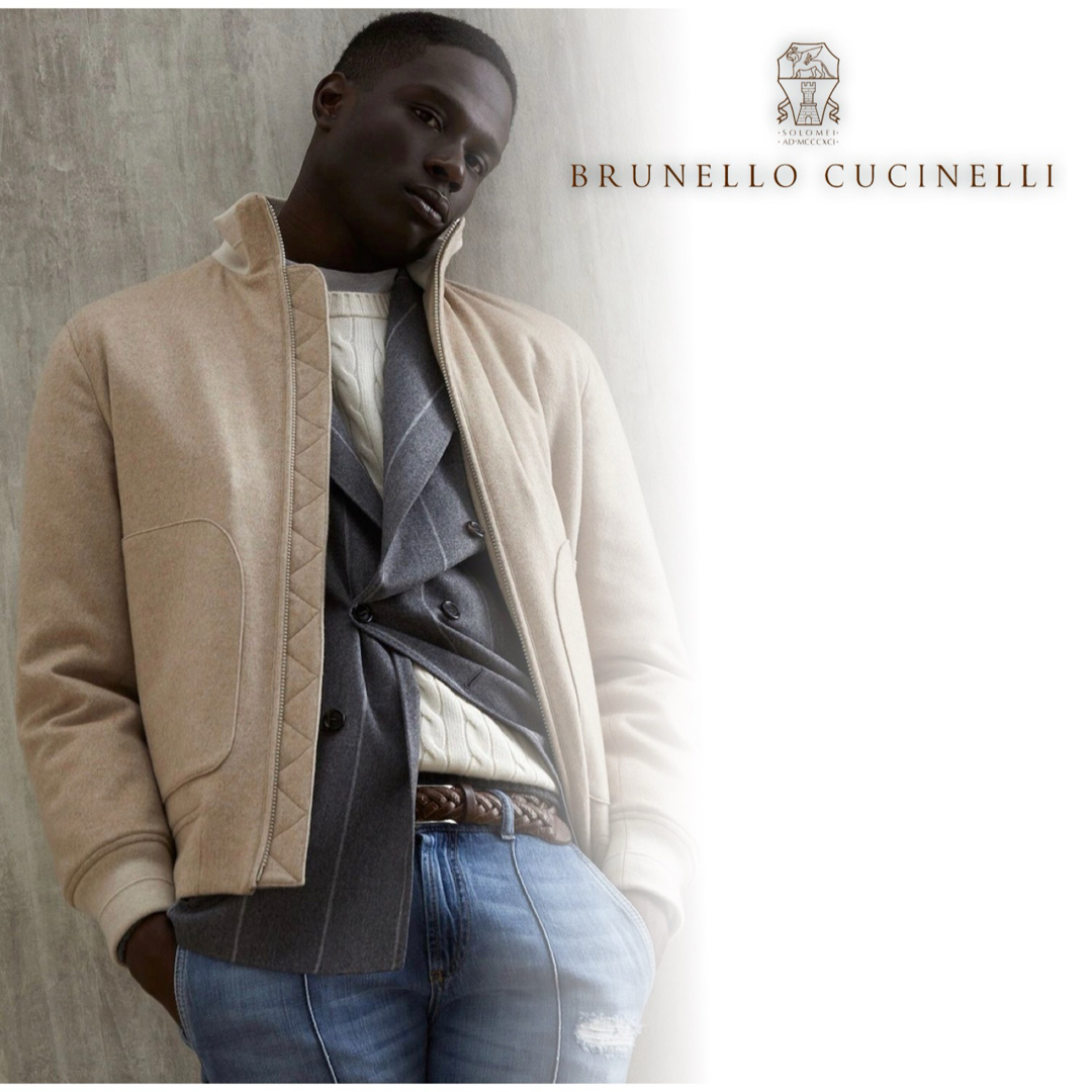 未使用　BRUNELLO CUCINELLI   ベルト付き　パンツ