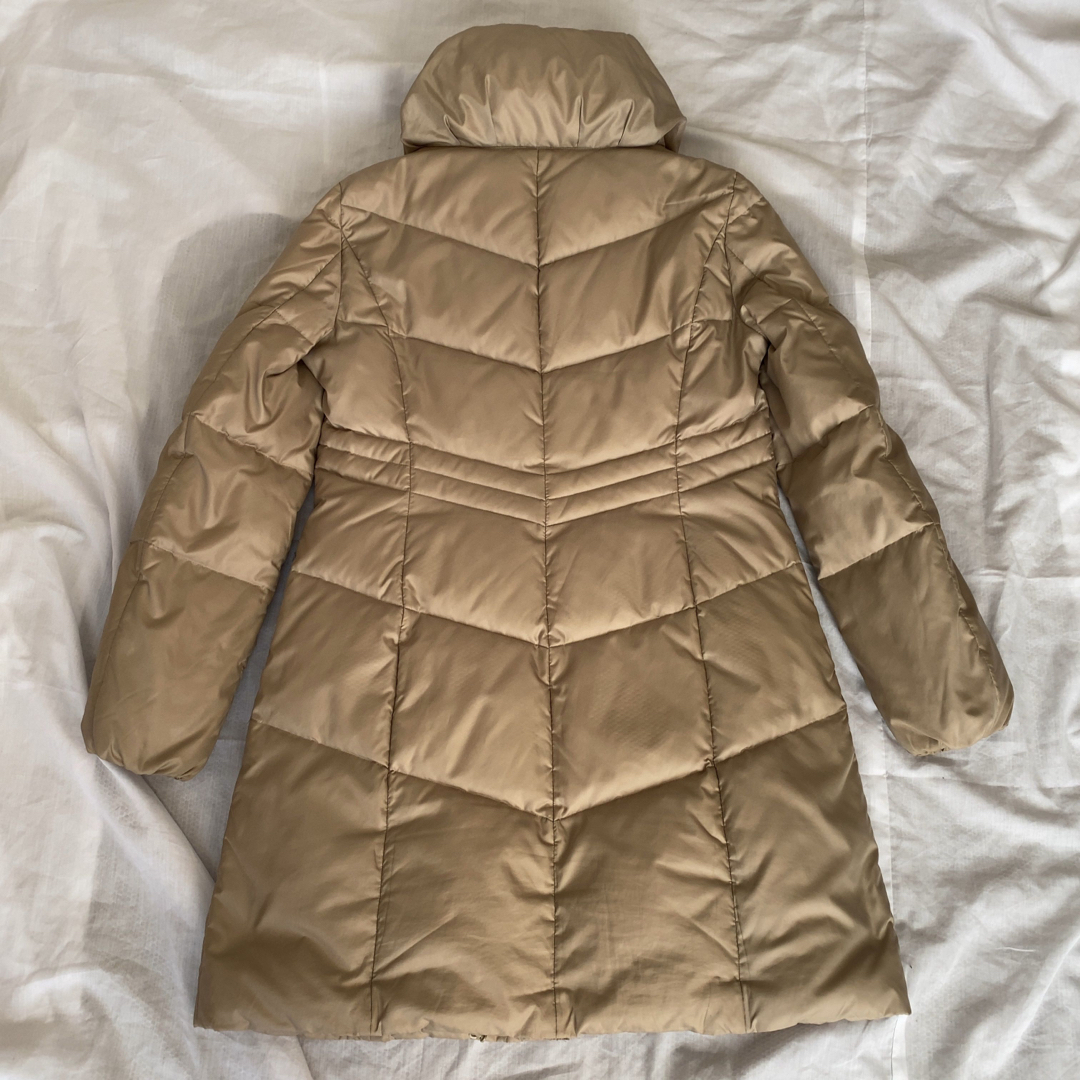 INDIVI - 美品!インディヴィ ダウンコート ロング ショールカラー A