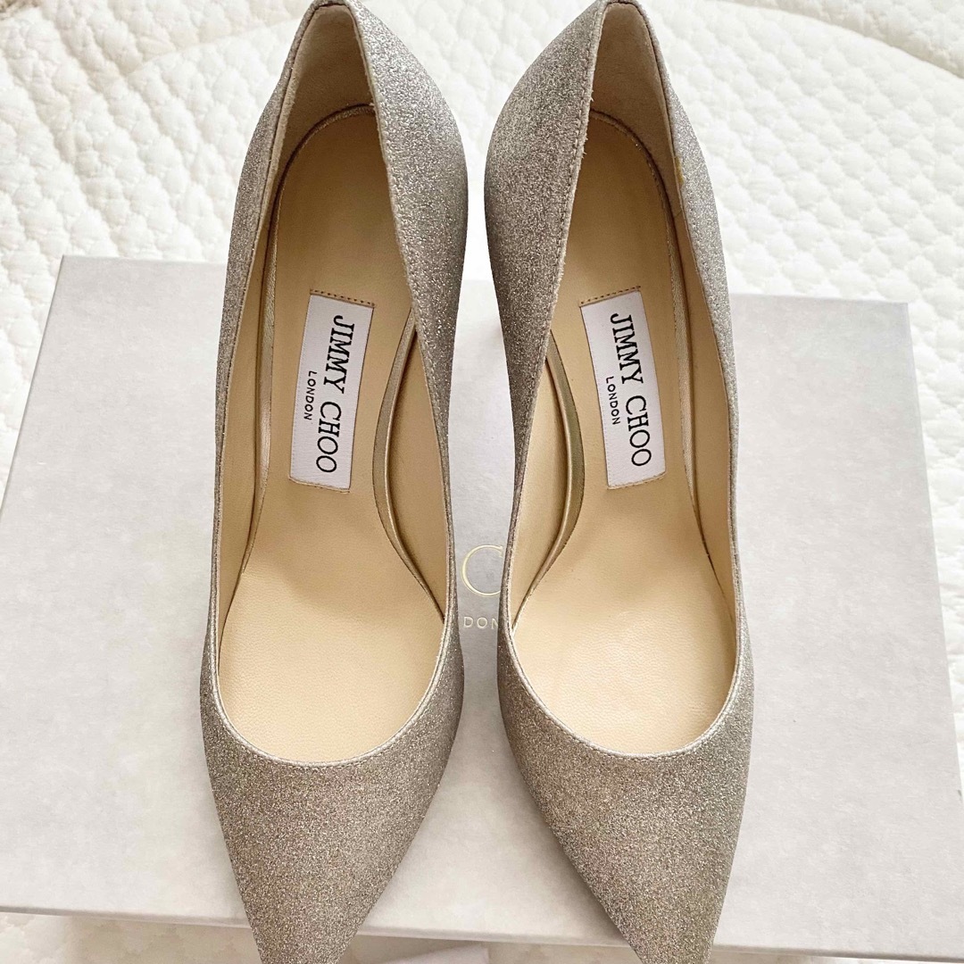お値下げしました】JIMMY CHOO ROMY85 ジミーチュウ パンプス お値下げしました】JIMMY CHOO ROMY85 ジミーチュウ パンプス