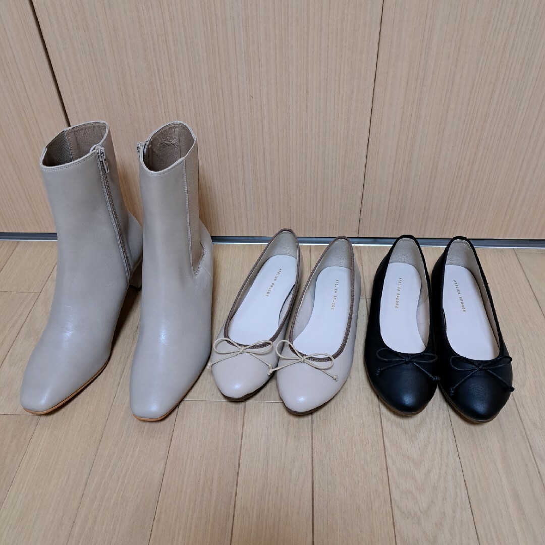 《新品/本革》　新作　日本製　サイドゴアブーツ レディースの靴/シューズ(ブーツ)の商品写真