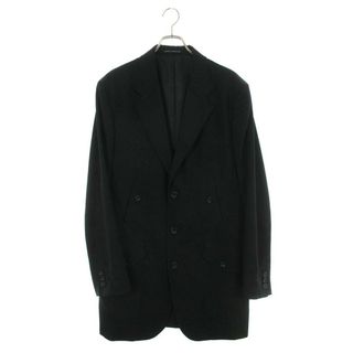 ヨウジヤマモトプールオム(Yohji Yamamoto POUR HOMME)のヨウジヤマモトプールオム  23SS  HZ-J33-100 GABARDINE N-4 POCKET NO LINING JKT ギャバジンノーライニングテーラードジャケット メンズ 3(テーラードジャケット)