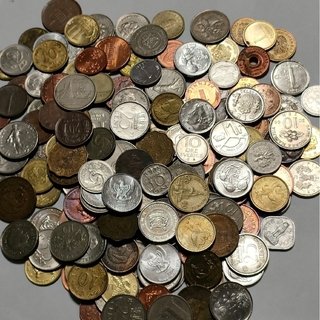 外国コイン　硬貨　貨幣　まとめ売り(貨幣)