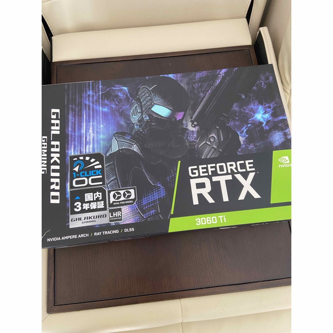 スマホ/家電/カメラGeForce RTX 3060Ti Galakuro玄人志向グラフィックボード