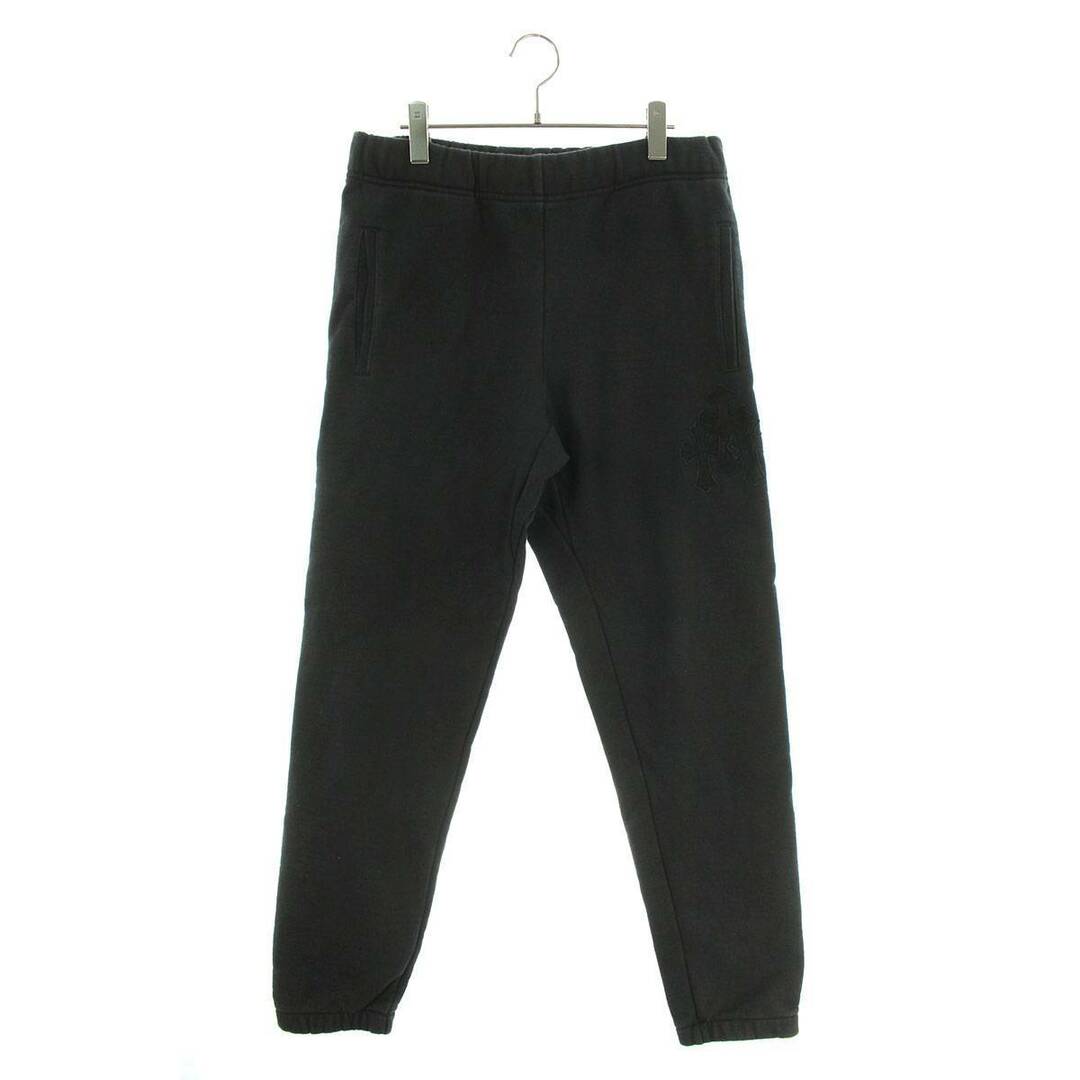 クロムハーツ  Y NOT SWEAT PANTS クロスパッチスウェットロングパンツ メンズ S