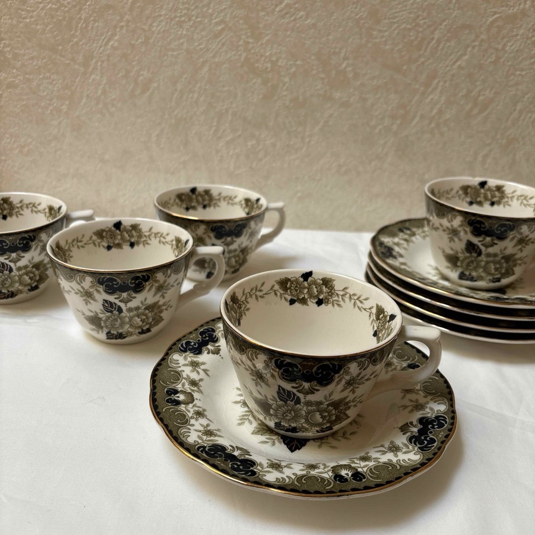 NIKKO - NIKKO JAPANダブルフェニックス コーヒーカップ 5脚 レトロの