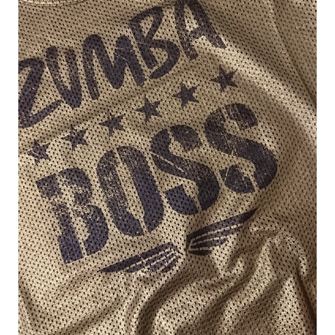 Zumba(ズンバ)のZUMBA 正規品☆着用2回☆メッシュ Boss タンク XS スポーツ/アウトドアのスポーツ/アウトドア その他(ダンス/バレエ)の商品写真