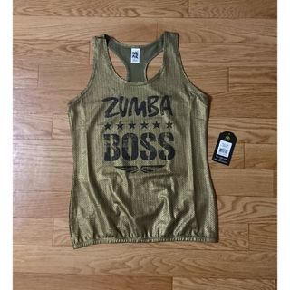 ズンバ(Zumba)のZUMBA 正規品☆着用2回☆メッシュ Boss タンク XS(ダンス/バレエ)