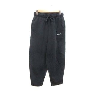 ナイキ(NIKE)のナイキ NIKE ワイドパンツ 裏起毛 ワンポイント XS 黒 ブラック /YK(その他)