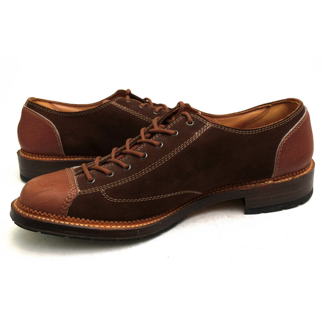 REGAL(リーガル)のリーガル／REGAL シューズ 靴 メンズ 男性 男性用レザー 革 本革 ダークブラウン 茶 ブラウン  B147 Vibramソール メンズの靴/シューズ(その他)の商品写真