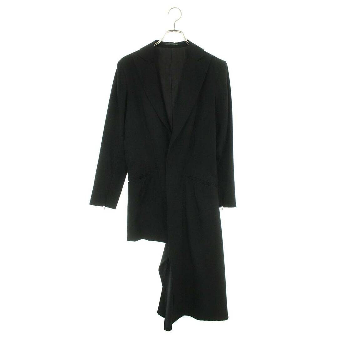 ジャケット/アウターヨウジヤマモトプリュスノアール YOHJI YAMAMOTO+NOIR  19AW  NC-J02-100 アシンメトリーウールジャケット レディース 1