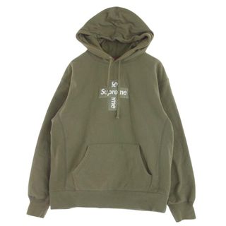 国内正規 supreme cross box logo xl olive