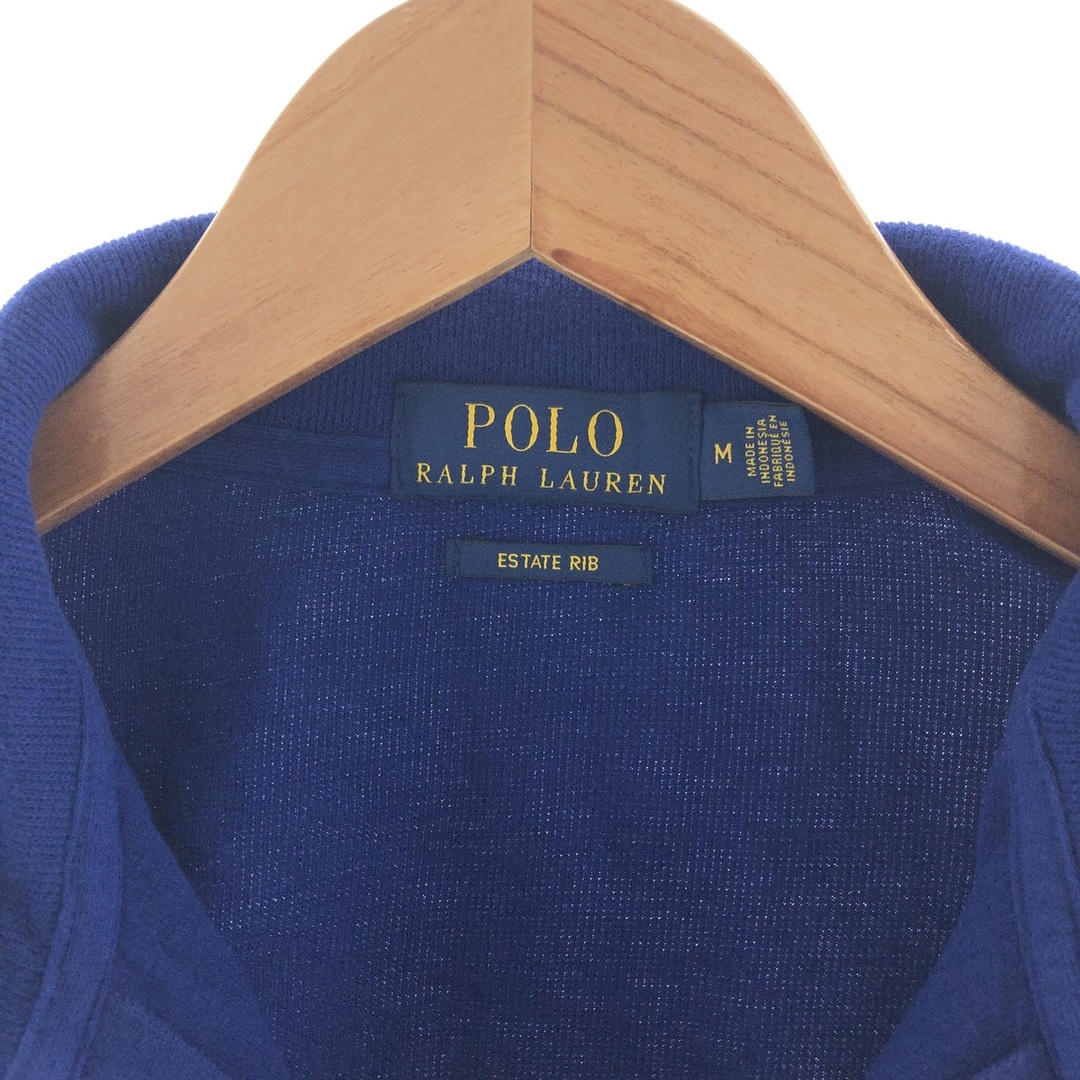 Ralph Lauren(ラルフローレン)の古着 ラルフローレン Ralph Lauren POLO RALPH LAUREN ハーフジップスウェットシャツ トレーナー メンズL /taa000180 メンズのトップス(スウェット)の商品写真