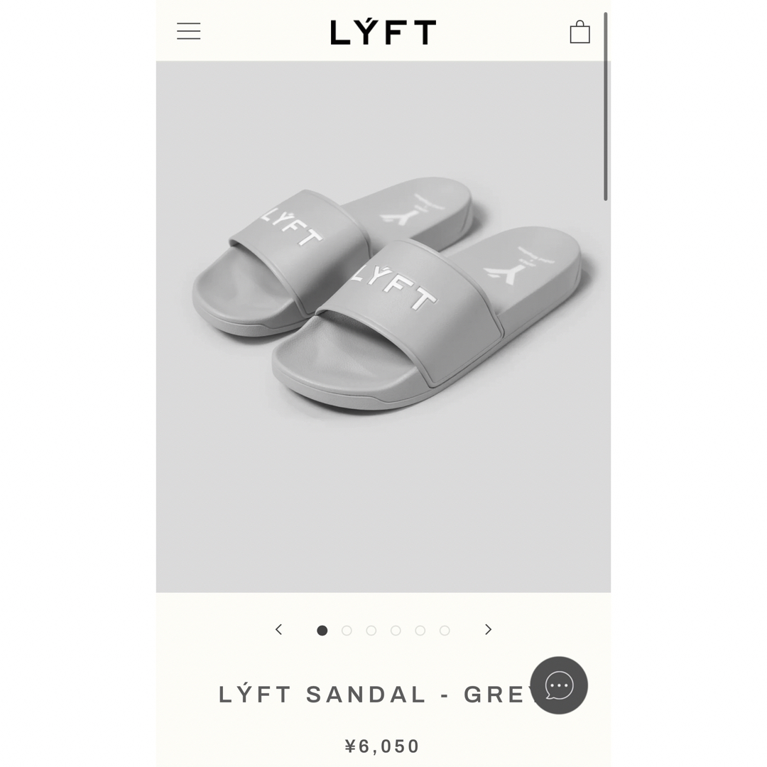 LYFT サンダル メンズの靴/シューズ(その他)の商品写真