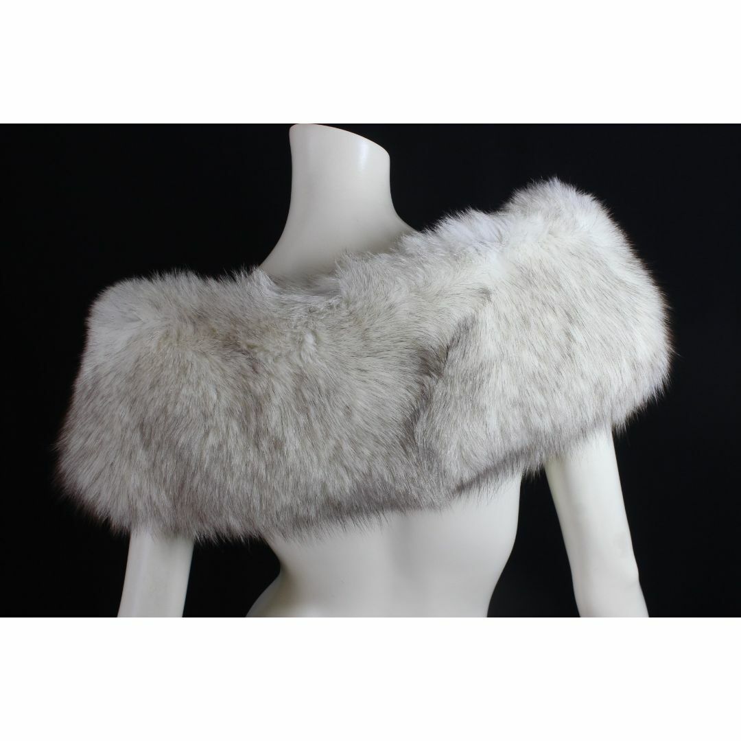 33【極美品】サガフォックス SAGA FOX ショール マフラー 毛皮