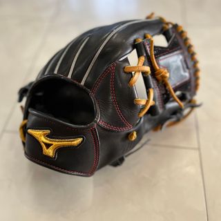 ミズノプロ(Mizuno Pro)の【美品】ミズノプロ 硬式 テネイシャスプロエリートレザー 内野 グローブ グラブ(グローブ)