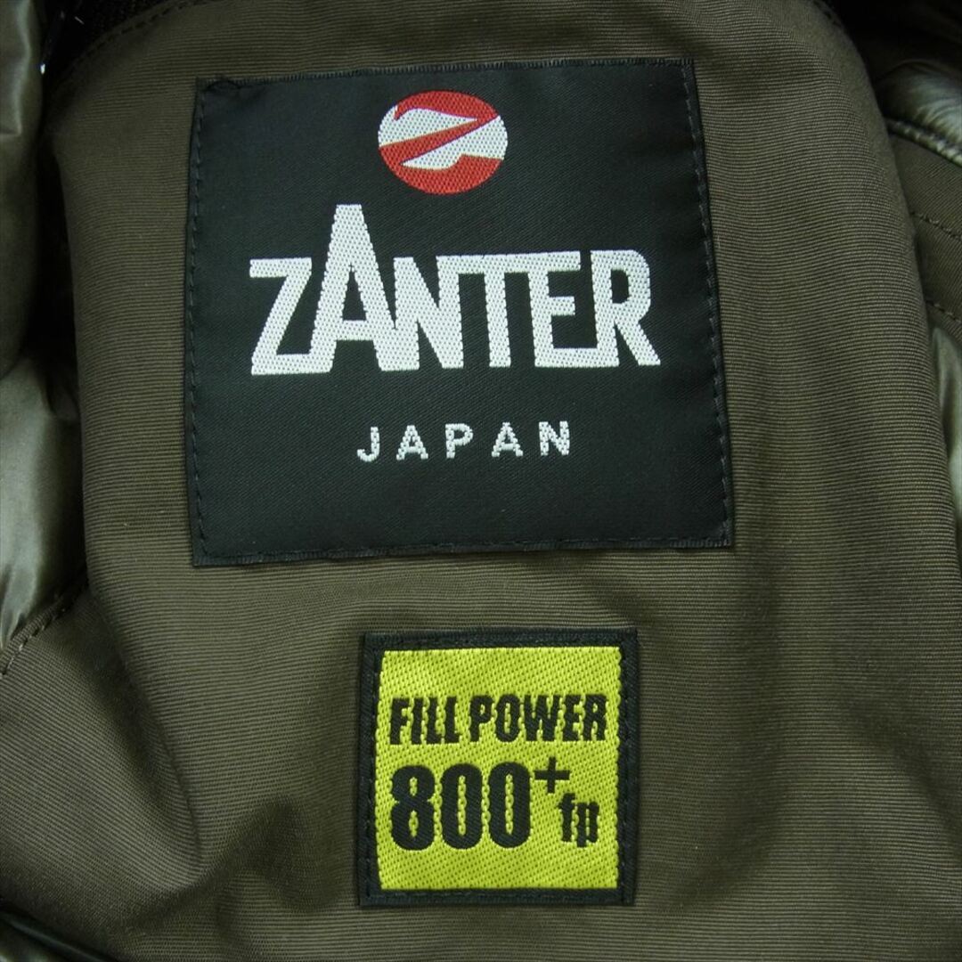 ザンター ZANTER 6705 DOWN PARKA WP-H ダウン パーカ ダウン ジャケット 日本製 グレイッシュカーキ系 L 3