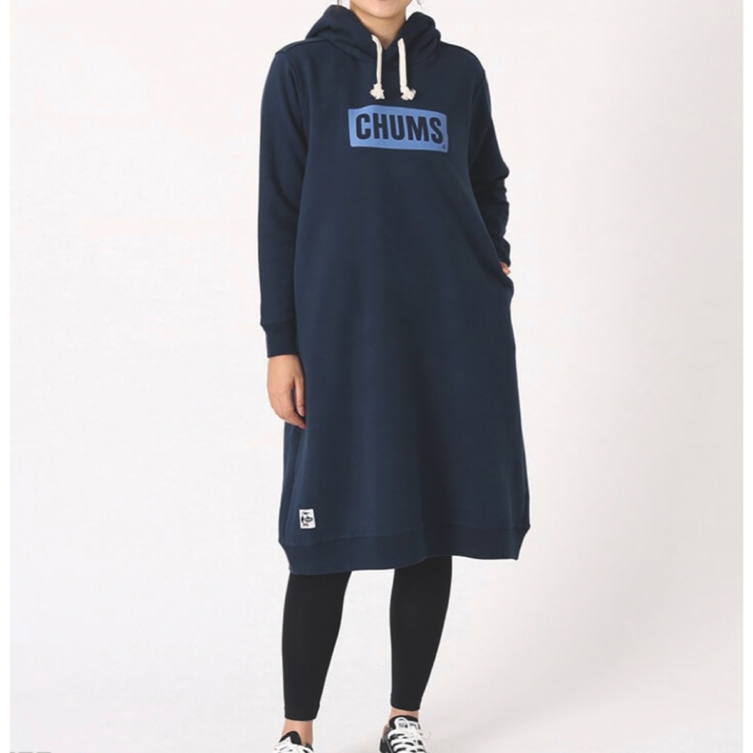 CHUMS(チャムス)の新品 CHUMS Long  Parka チャムス ワンピース　na レディースのワンピース(ひざ丈ワンピース)の商品写真