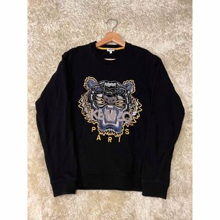 KENZO スウェット　紺　虎