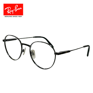レイバン(Ray-Ban)の【新品】 日本製 レイバン メガネ 眼鏡 rx8782 1244 51mm Ray-Ban 眼鏡 メンズ レディース ユニセックス rb8782 ラウンド ボストン 型 丸メガネ 軽量 チタン フレーム めがね MADE IN JAPAN ブラック 黒ぶち(サングラス/メガネ)