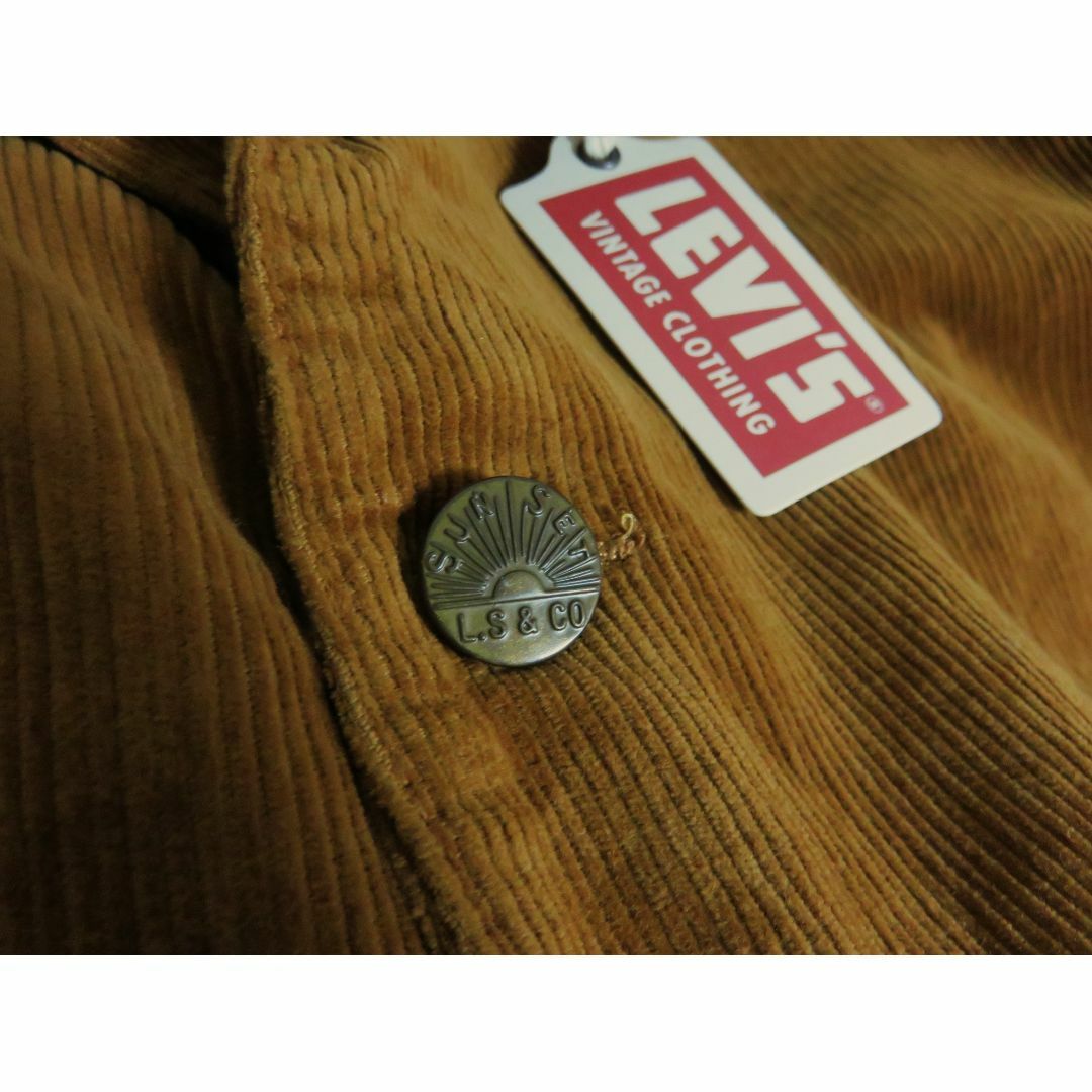 Levi's(リーバイス)の新品 LEVI'S VINTAGE CLOTHING セットアップ S ブラウン メンズのジャケット/アウター(その他)の商品写真