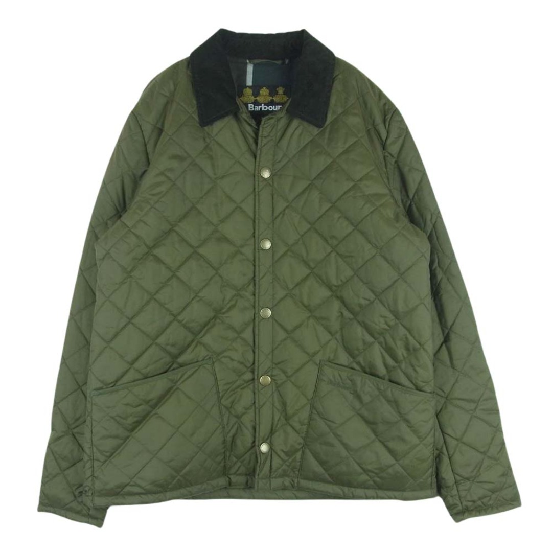 XL肩幅Barbour バブアー QUILT キルト キルティング ジャケット カーキ系 XL