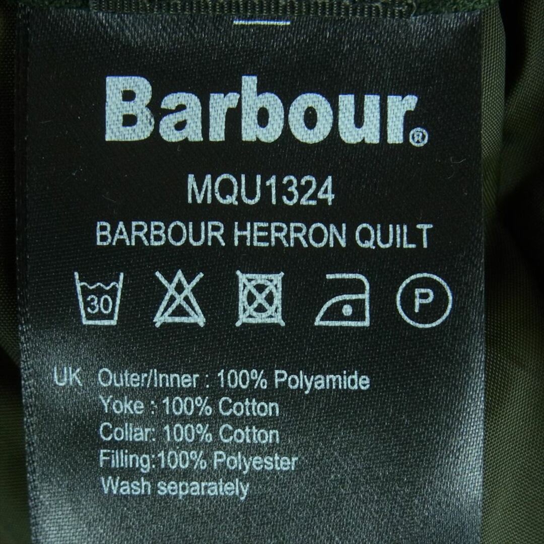 XL肩幅Barbour バブアー QUILT キルト キルティング ジャケット カーキ系 XL