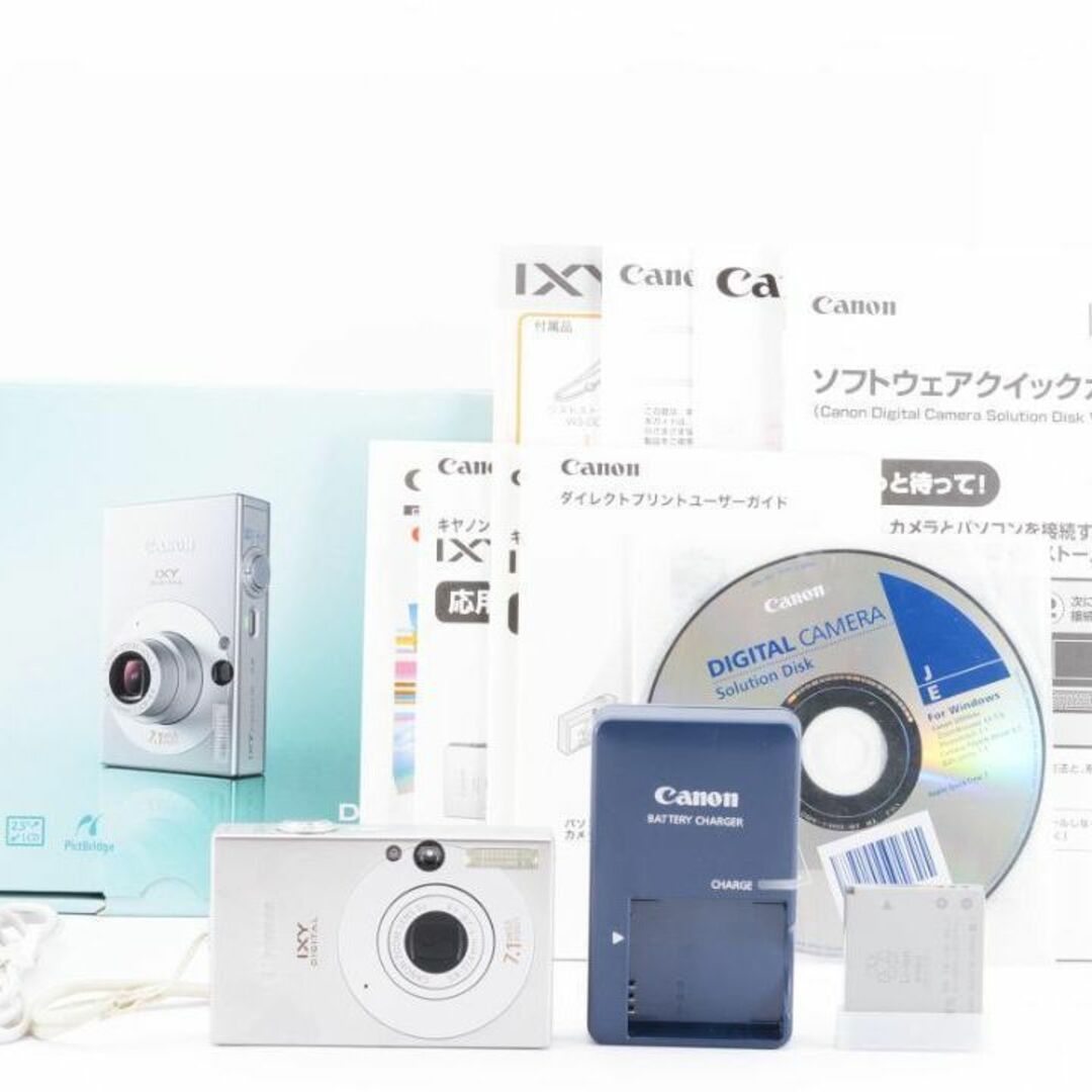 ✨美品✨Canon IXY DIGITAL 10 シルバー コンデジ