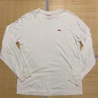 Supreme   supreme small box L/S teeロンTスモールボックスロゴの通販