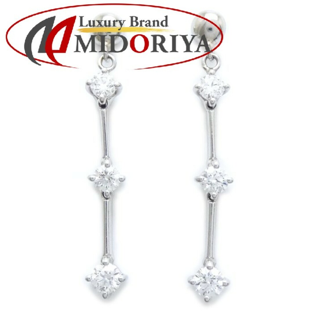 TRILOGY トリロジー ダイヤモンド ピアス ダイヤモンド0.268ct/0.266ct Pt900プラチナ/290676【BJ】