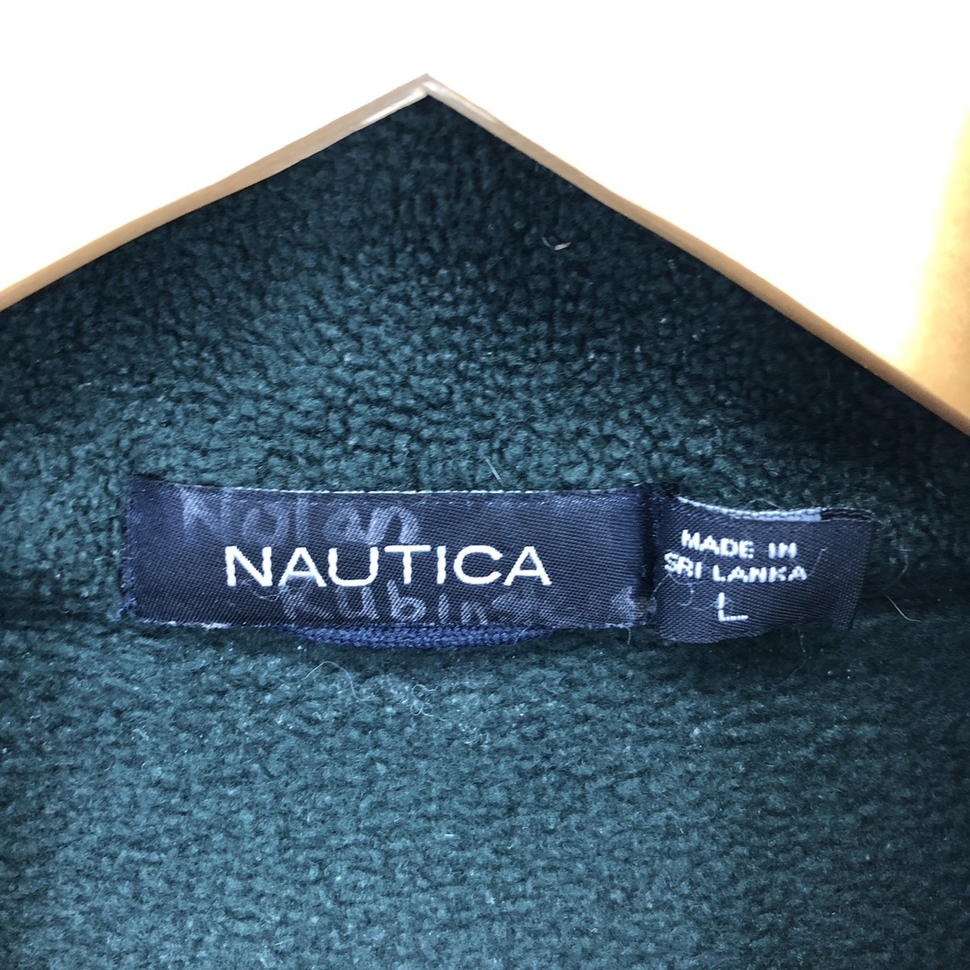 NAUTICA(ノーティカ)の古着 ノーティカ NAUTICA ハーフジップ フリースプルオーバー メンズL /eaa377452 メンズのジャケット/アウター(その他)の商品写真