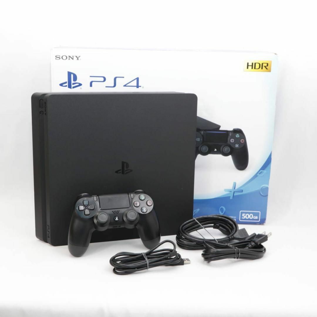 PS4 ジェットブラックCUH-2200A 500GB - テレビゲーム PS4 ジェットブラックCUH-2200A 500GB - テレビゲーム