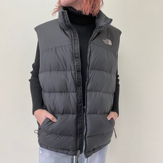 90年代 ザノースフェイス THE NORTH FACE ヌプシベスト グースダウンベスト メンズXL ヴィンテージ /eaa383261