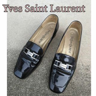 SAINT LAURENT サンローラン モノグラム シューズ フラットシューズ-