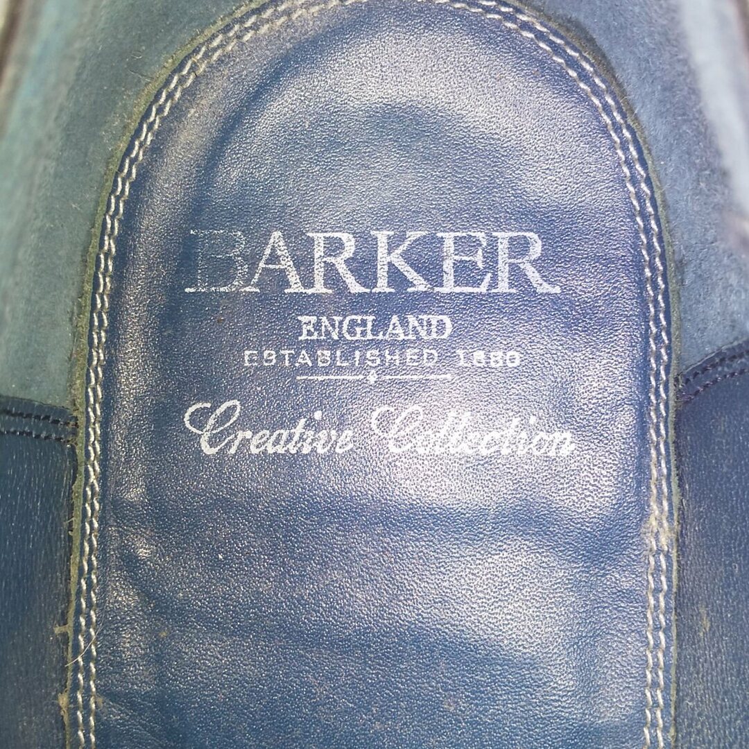 BARKER(バーカー)の古着 バーカー Barker ウイングチップシューズ 英国製 UK9 メンズ27.5cm /saa009931 メンズの靴/シューズ(ドレス/ビジネス)の商品写真